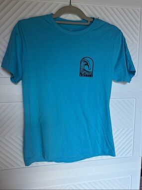 O'Neill Short-Sleeve Teal Wave Logo Tee